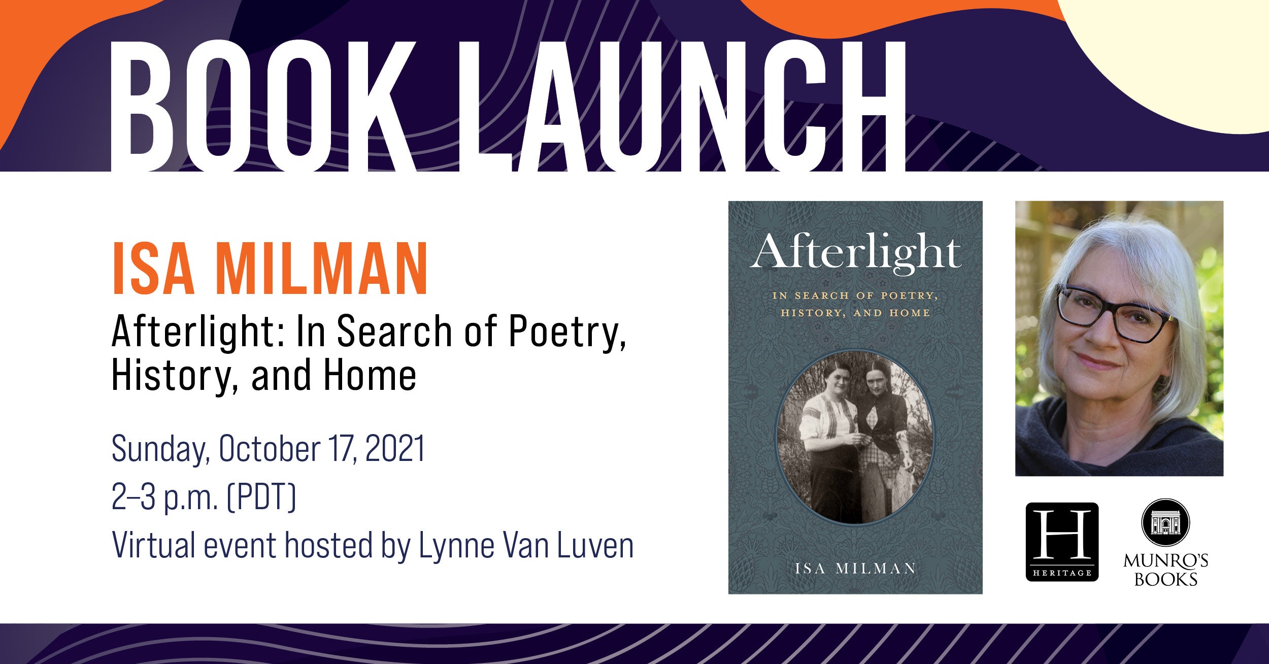 Book Launch: Afterlight • Isa Milman