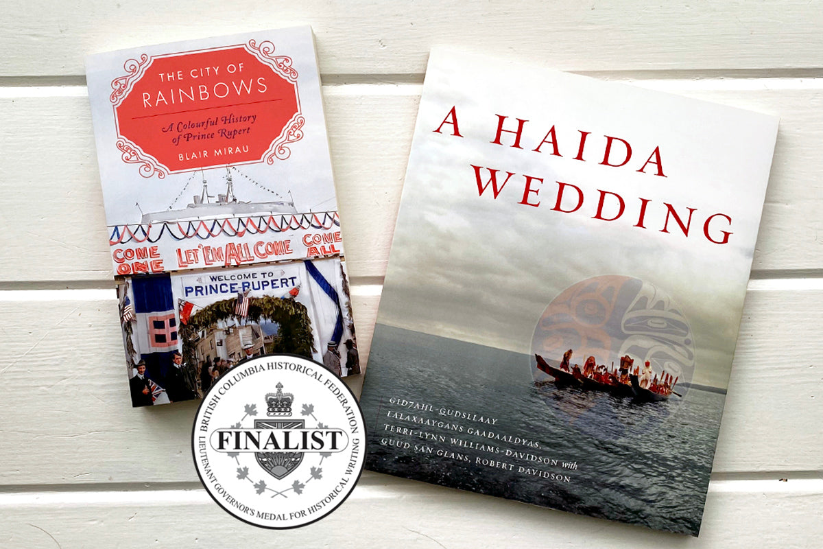 Two books finalists for the 2024 BC Historical Federation Award