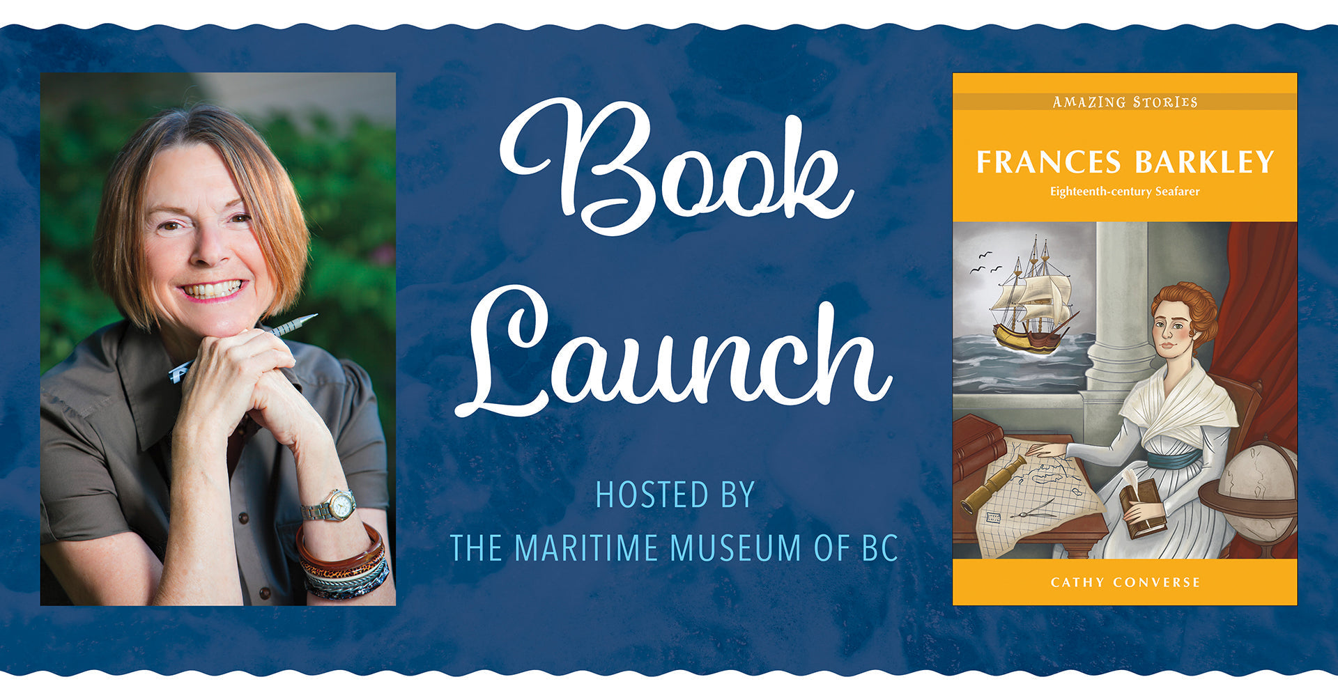 Book Launch: Frances Barkley by Cathy Converse