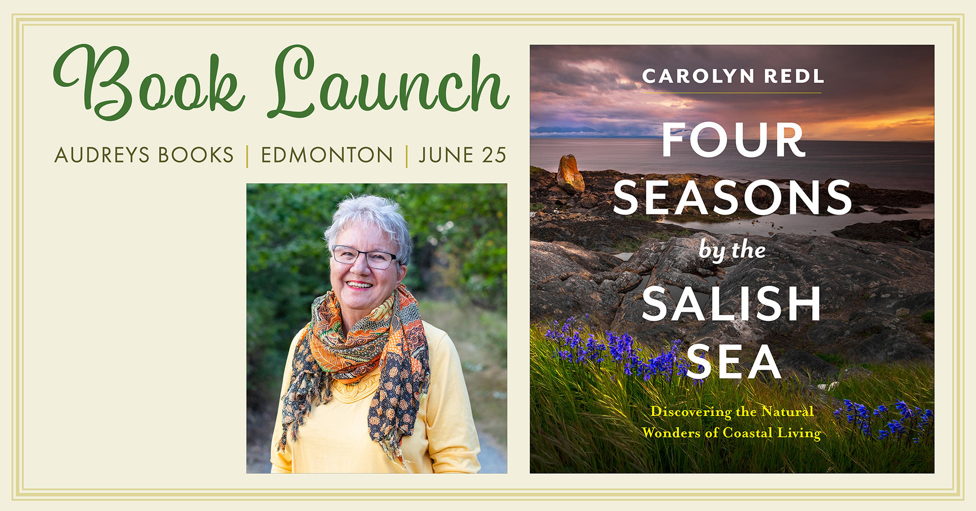 Edmonton Book Launch: Four Seasons by the Salish Sea by Carolyn Redl