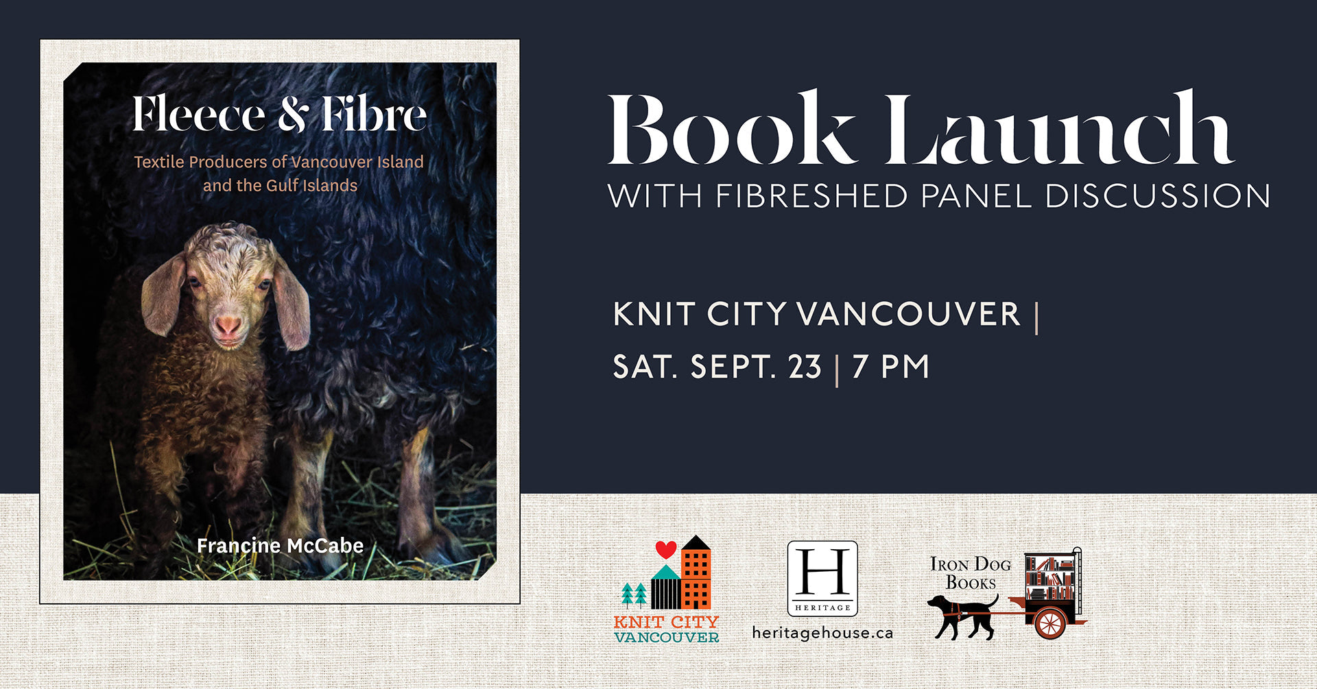 Fleece & Fibre launch at Knit City Vancouver 2023