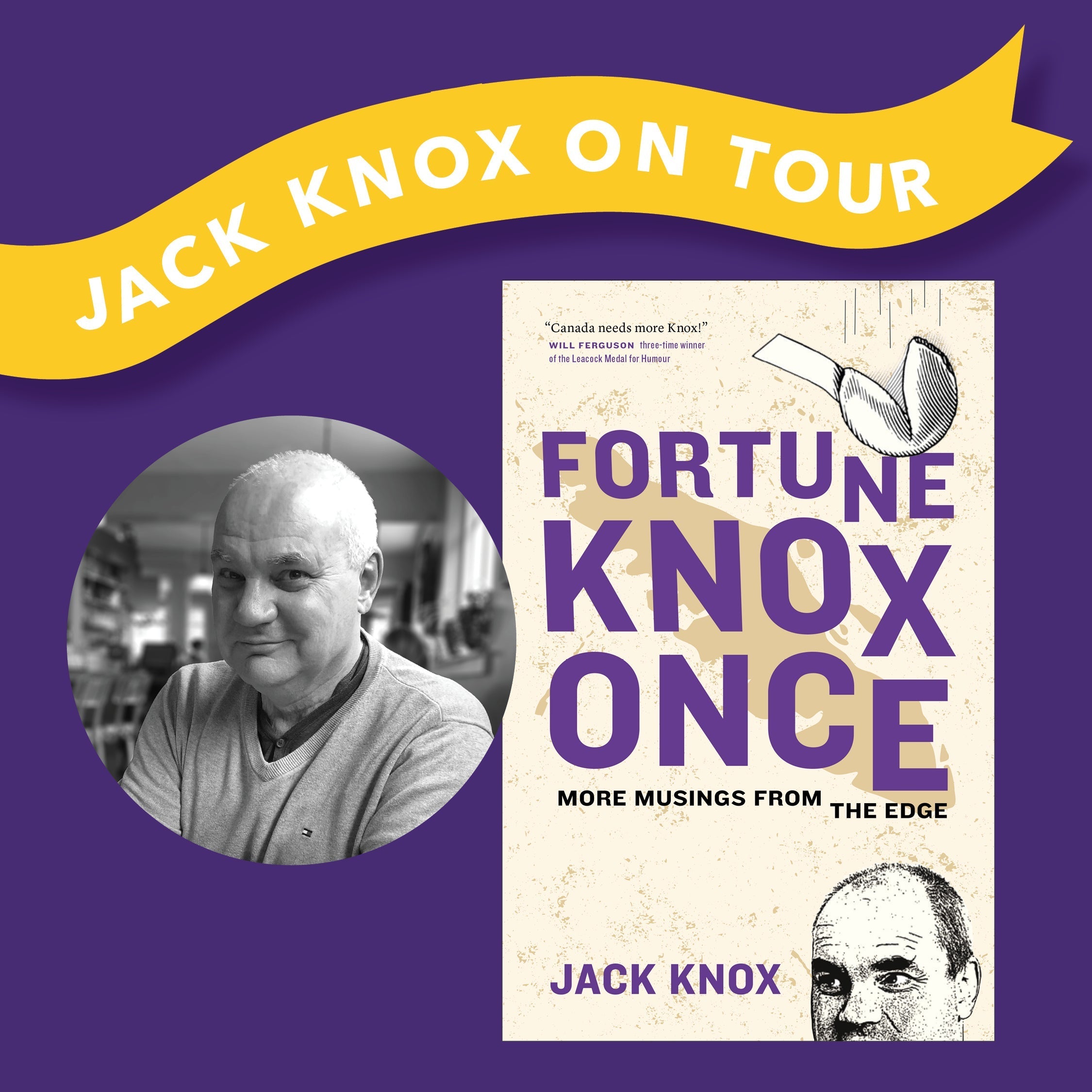 Jack Knox: Fall 2022 Book Tour