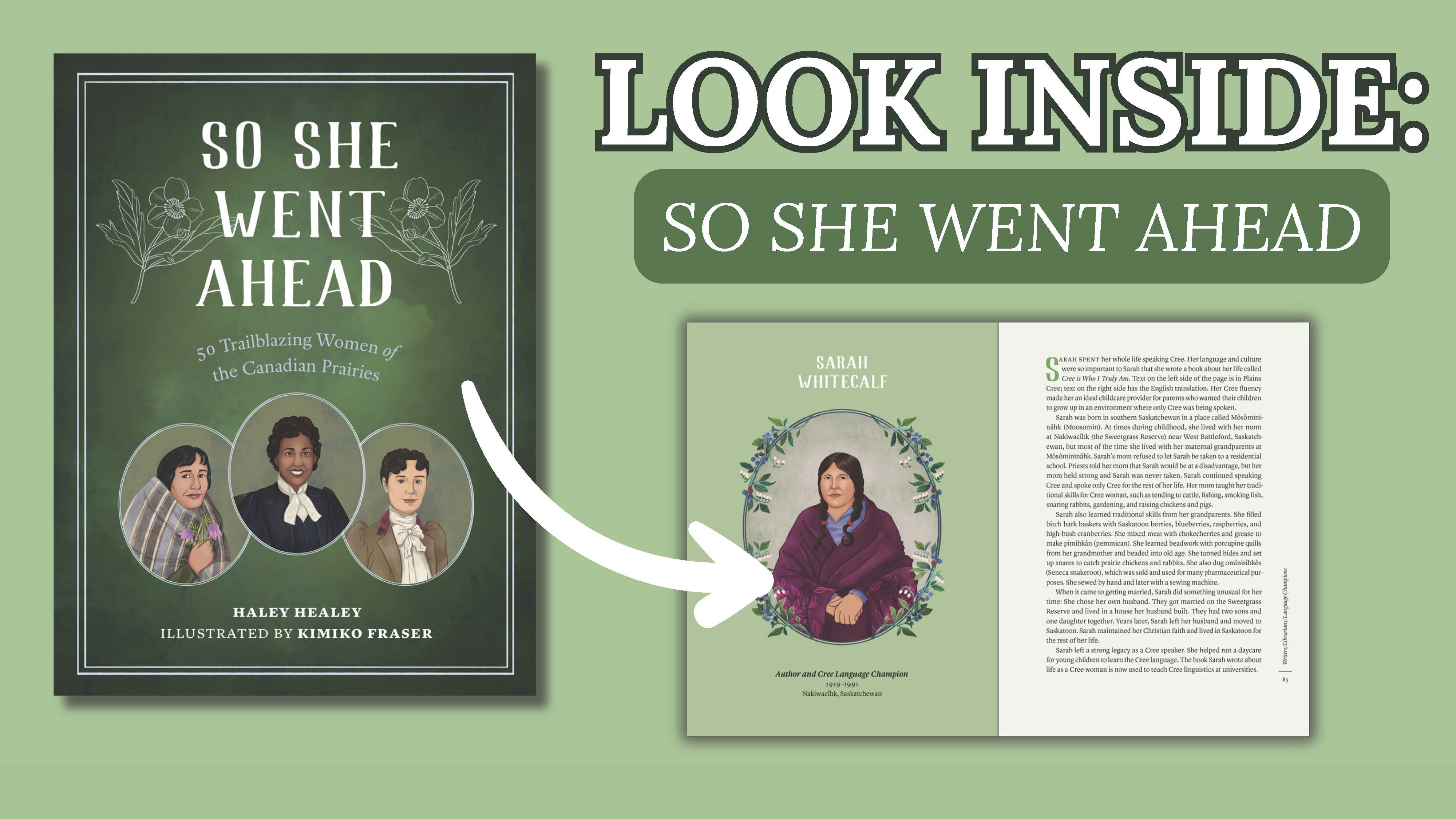 LOOK INSIDE: So She Went Ahead