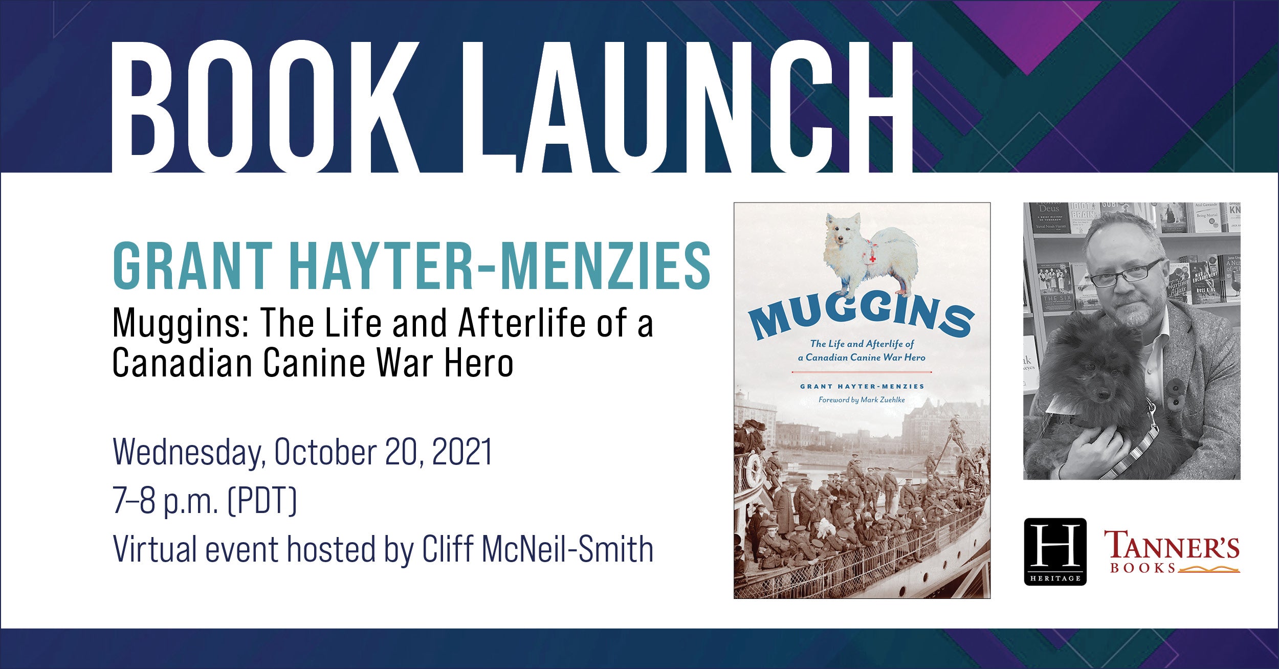 Book Launch: Muggins • Grant Hayter-Menzies
