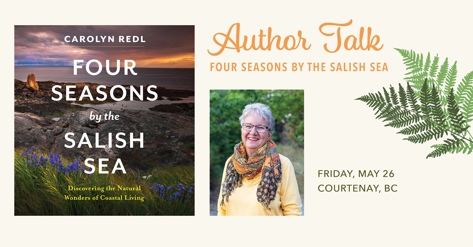 Author Talk: Carolyn Redl | Courtenay, BC