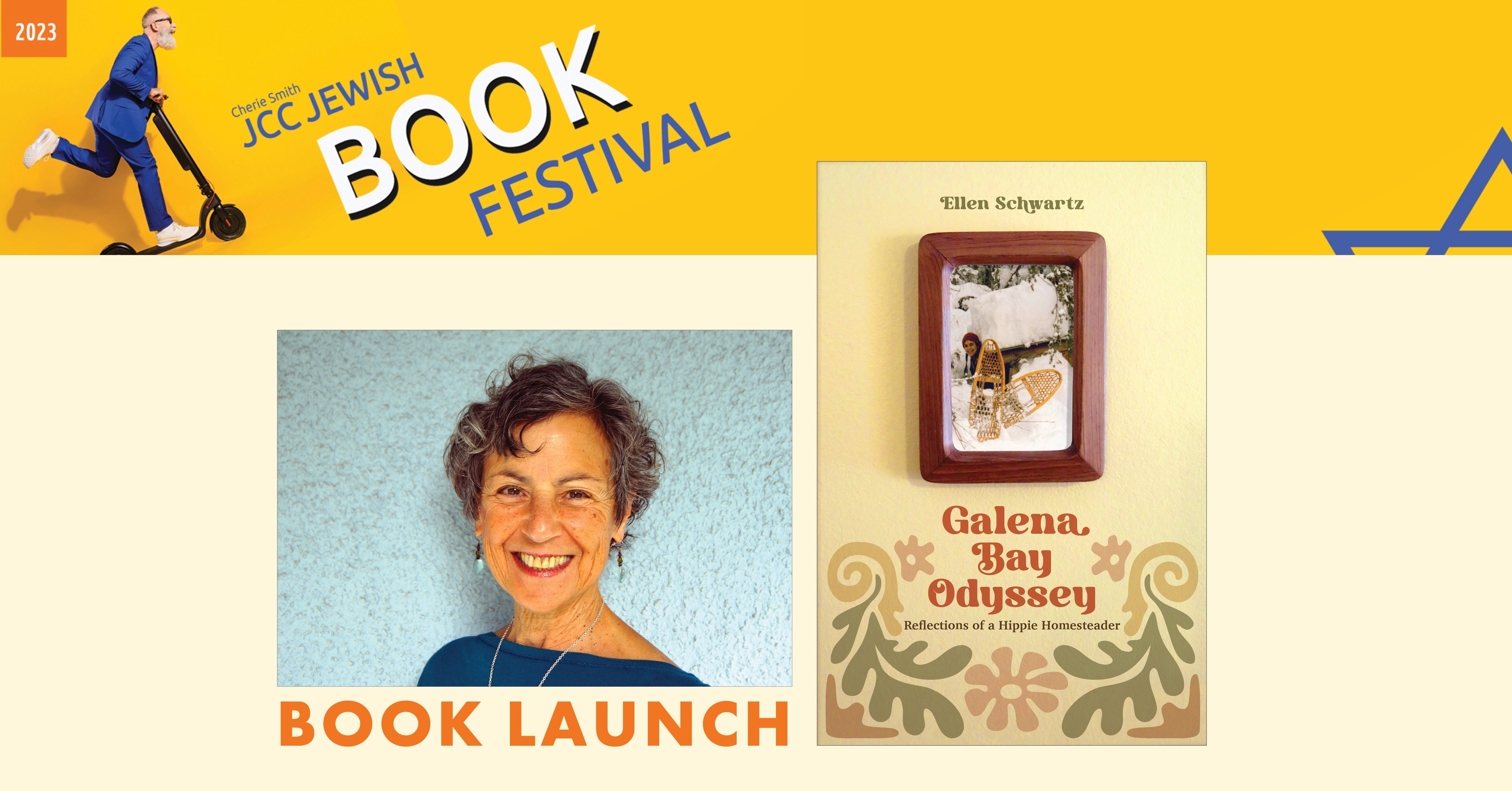 Book Launch: Ellen Schwartz with the JCC Jewish Book Festival