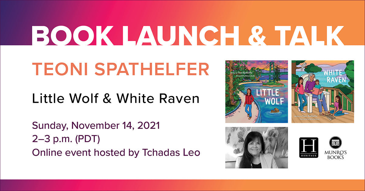 Book Launch & Talk: Little Wolf & White Raven • Teoni Spathelfer