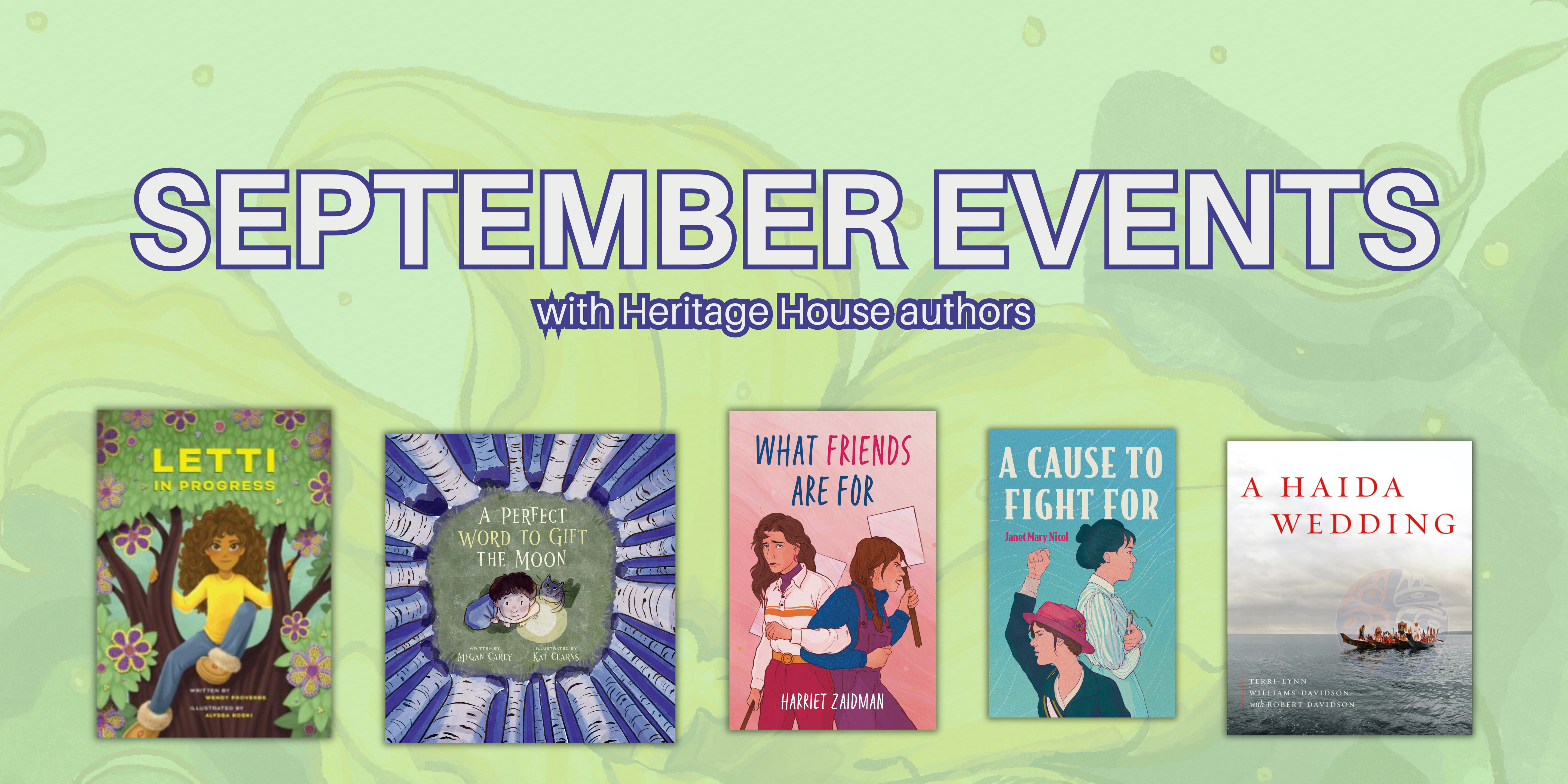 Meet Our Authors This September (Events Across Canada)!