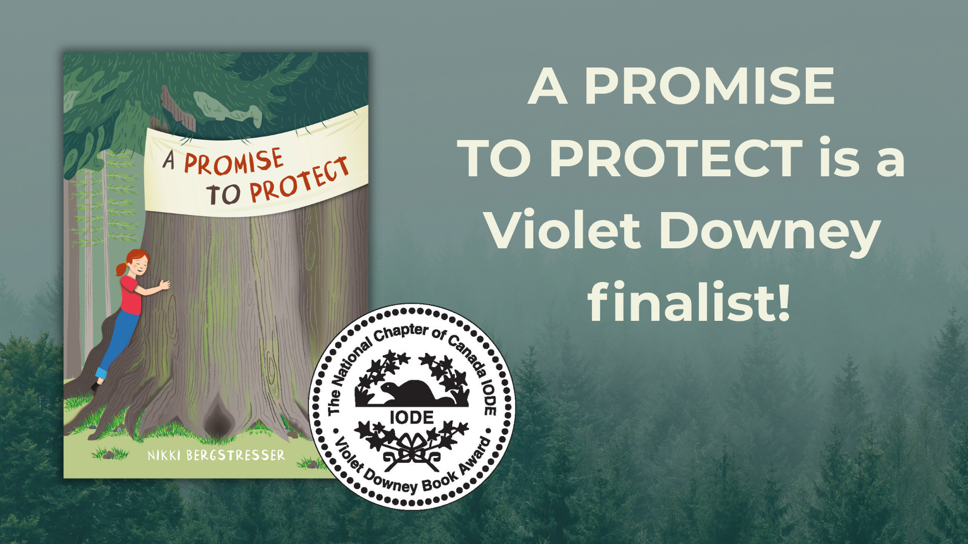 A PROMISE TO PROTECT is a Violet Downey Award finalist!