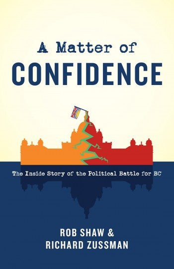 A Matter of Confidence Shortlisted for Hubert Evans Non-Fiction Prize