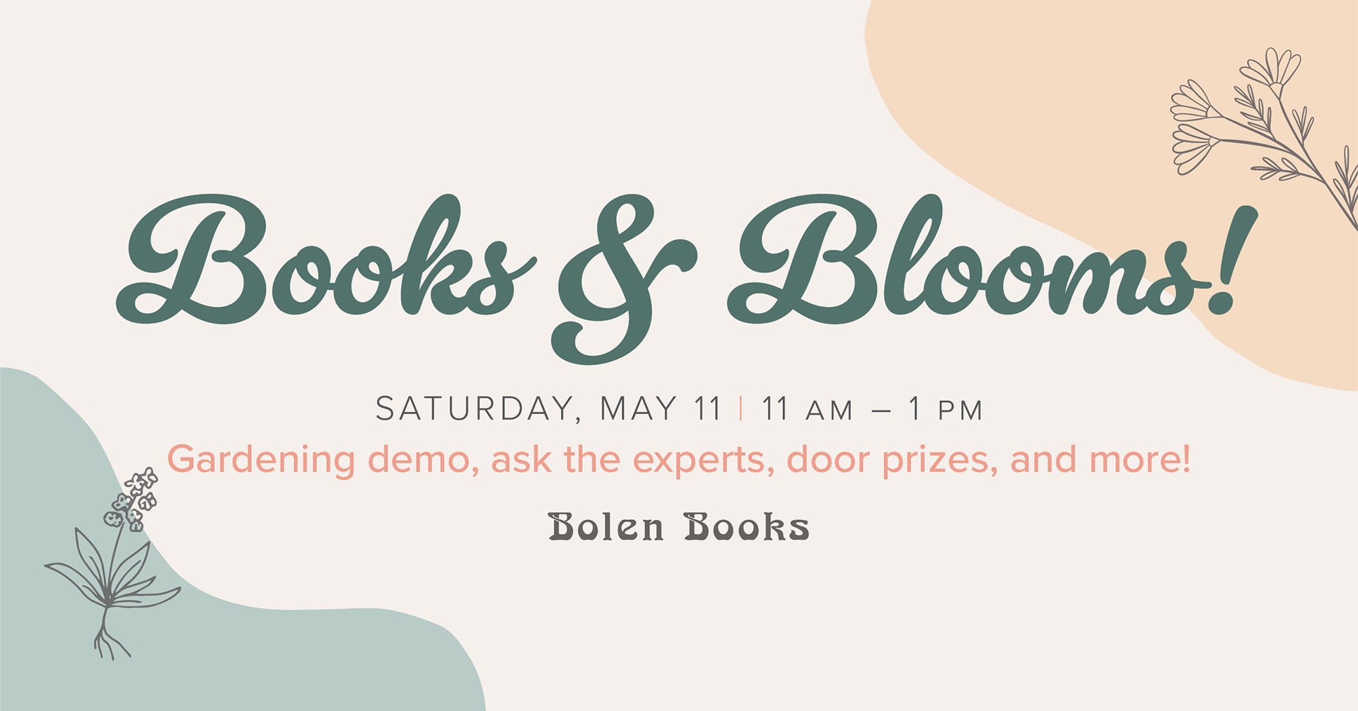 Ask the Expert: Collin Varner at Books & Blooms