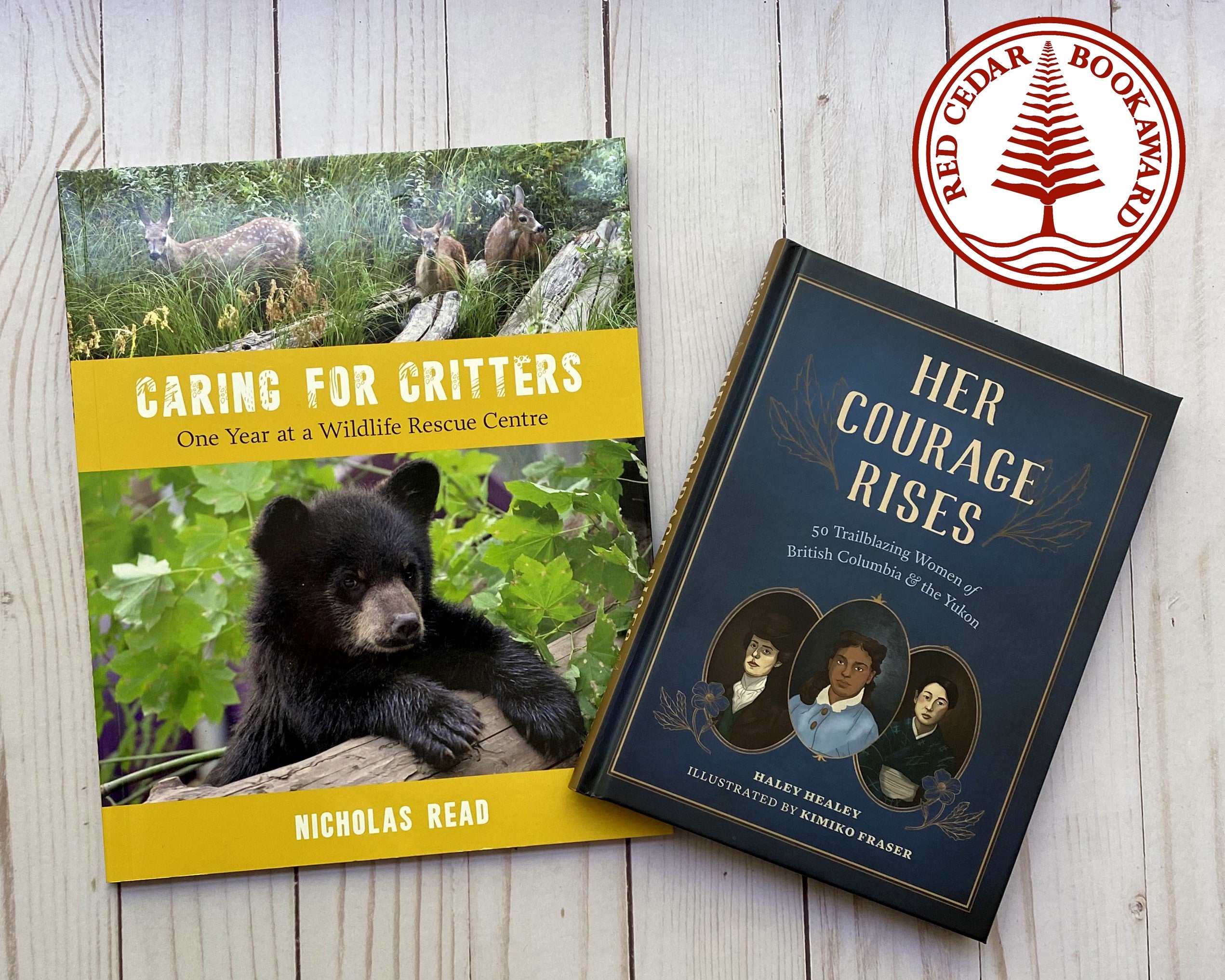 Red Cedar Book Award shortlists 2 Heritage House books